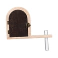 thumbnail image 1 of Caja de protección de encogimiento de la cubierta de salida Protección de la caja de madera para el restaurante del dormitorio de la oficina , Beige 22 x 157 cm, 1 of 9