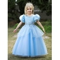 thumbnail image 3 of Girls Mermaid Dress Unicorn Dress Kids Play Dress up Costume Party Dress, 3 of 3