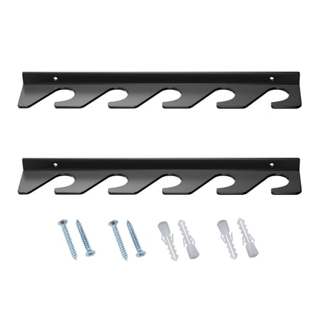 NANMELX Practical Floating Rack Garage Fishing Rod Organizers For Vertical Storage Decorative Items Easy Mount Design