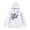 00-White789, variant on SONXAHE Toddler Girl's Daddy's Toddler Girl Arrow Heart Text Hoodie Long Sleeve Casual Pullover Family Hooded Sweatshirt,Black