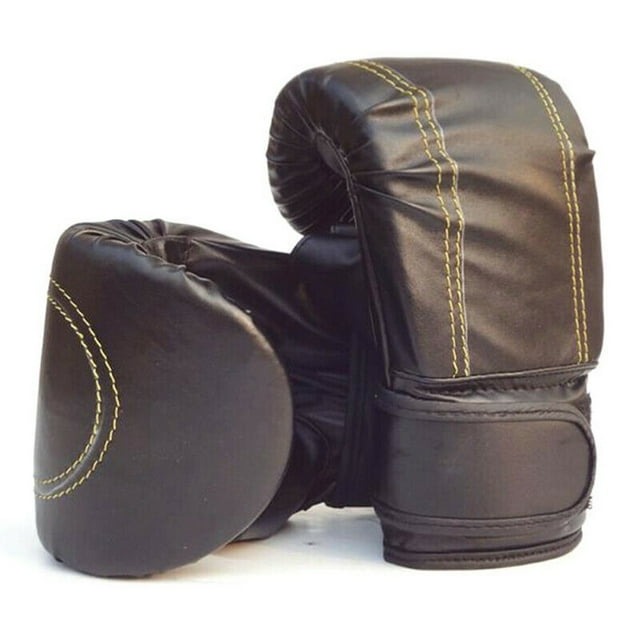 1 Pair Adult MMA Boxing Gloves Grappling Punching Bag Training Martial Arts Sparring Kick Thai Gym Punching Bag Half Mitt