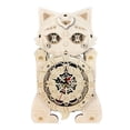 thumbnail image 2 of Rompecabezas 3D de madera perfecl reloj de gato decoración de escritorio, 2 of 8