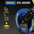 thumbnail image 4 of Goodyear Industrial Retractable Air Hose Reel, 3/8" x 25’, 300 PSI, 1/4" NPT, 4 of 6