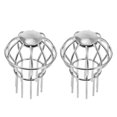 thumbnail image 1 of LOVEVER 2 Pcs Floor Drain Cover Downspout Screen Filter Rooftop Stainless Gutter Guard Strainer, 1 of 6