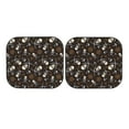 thumbnail image 7 of Balery 2 Piece Pirate Skulls Car Windshield Sun Shade|Foldable Front Windshield Shade for Car Front Window for Most Sedans SUV Truck-Medium, 7 of 7