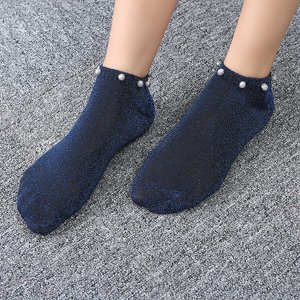 Chaussettes Printemps et Été Simple Chausse adulte Respirant Tendance Fleur cassée Chaussée Pile Simple Couleur de peau Imprimé Chaussé Femmes Chausson Sportive