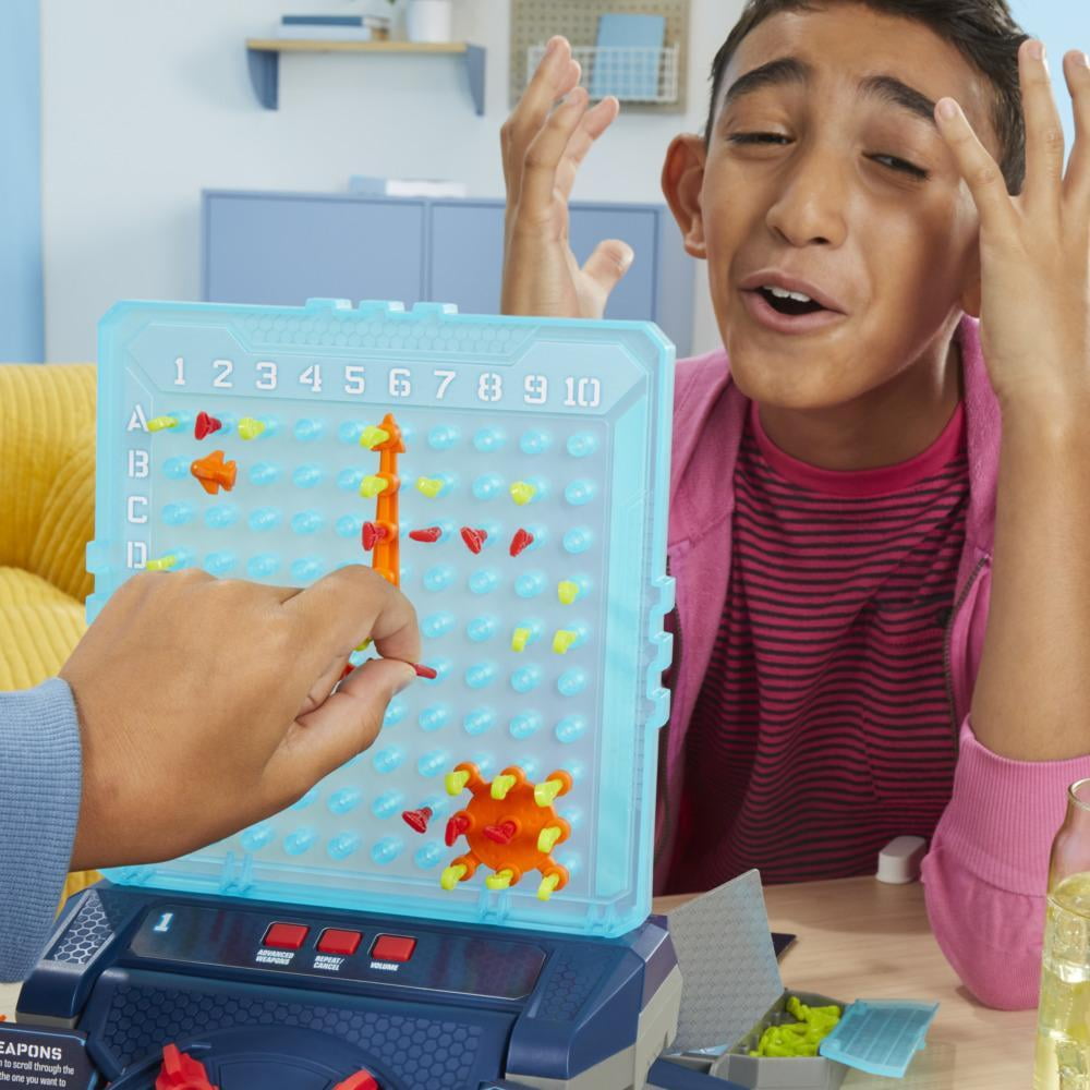 Electronic Battleship Reloaded Board Game, Naval Combat Strategy Game for 1-2 Players, Ages 8+