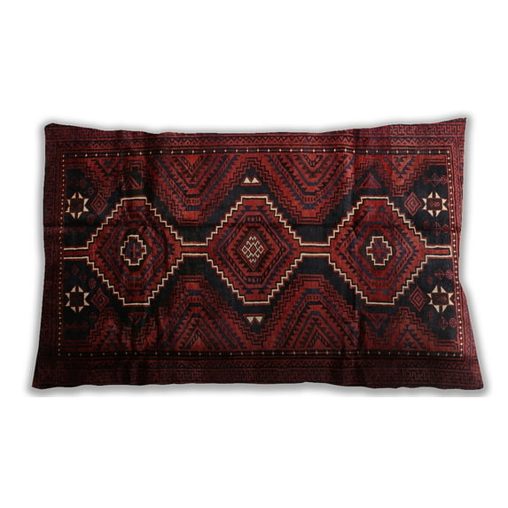 Ahgly Company Indoor Rectangular Traditional Lumbar Throw Pillow, 13 inch by 19 inch