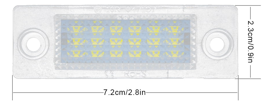 Applicable to License Plate Light for VW Golf 5 Plus Caddyiii Passat Jetta