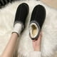 thumbnail image 1 of Zapatos de mujer europeos y americanos, botas de nieve para mujer, moda de invierno, zapatos de algodón de felpa con punta cerrada integrados para mujer, 1 of 6