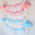 thumbnail image 1 of BEADCEST De Fiesta Con Banner Rosa Y De Bailarina Para Cumpleaños, 1 of 8