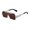 Golden Tea, variant on Retro Steampunk Sunglasses men's trendy one-piece irregular sunglasses women's cross-border glasses-Golden Grey