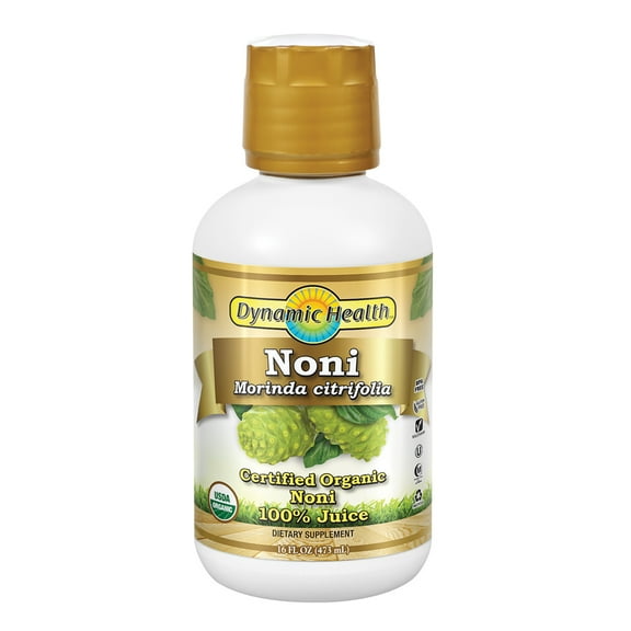 Dynamic Health Noni Juice Tahitian Certified 16 oz Liquid