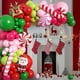 thumbnail image 4 of Kit de Arco de Globos Biapian Rojo Rosa Verde Látex para Navidad, 4 of 7