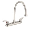 thumbnail image 1 of Mezcladora satín 8' para lavabo, cuello largo, palanca,Foset Foset AQF-82N, 1 of 2