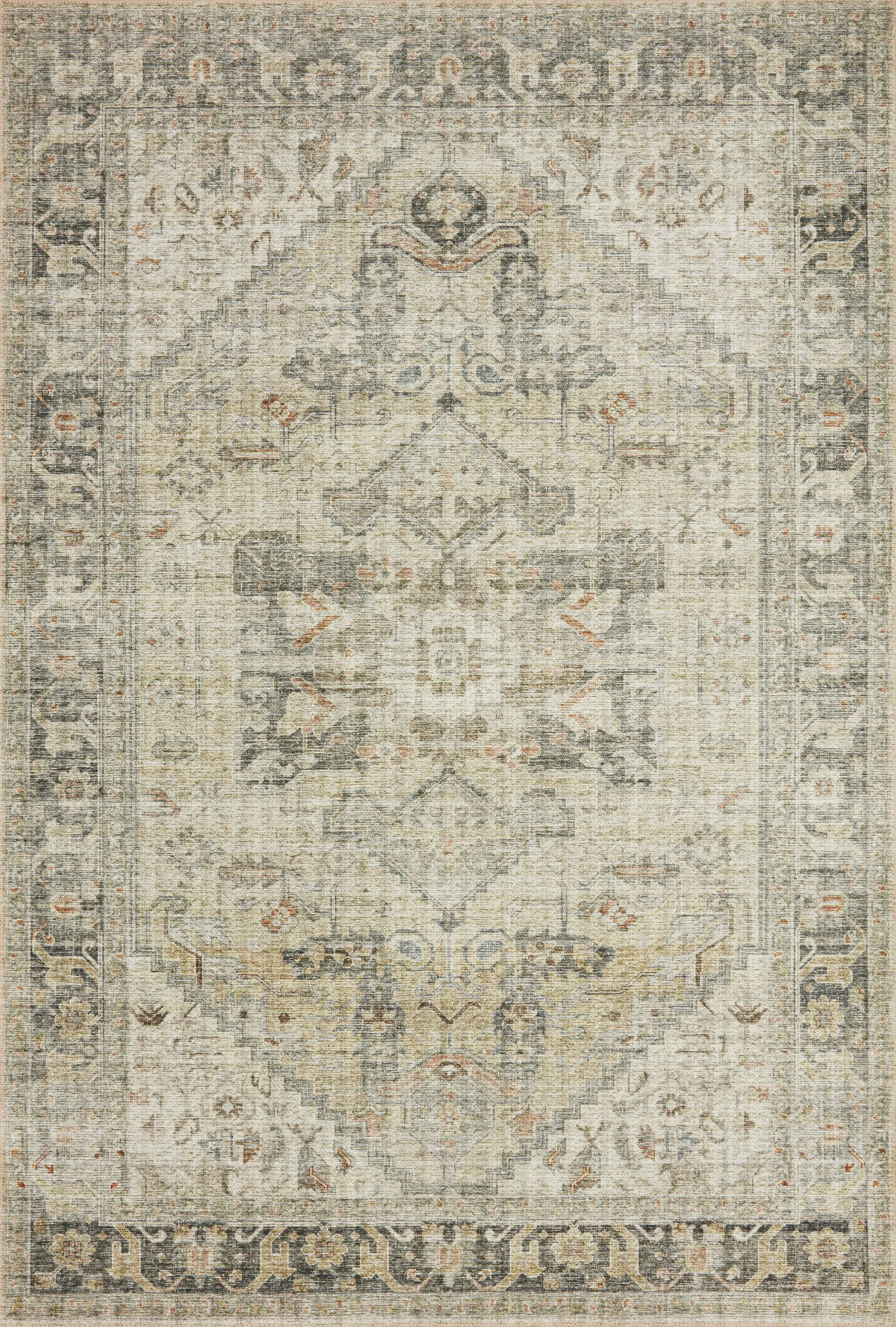 Loloi II Skye SKY-13 Natural / Sand Oriental Area Rug 2'-3" x 3'-9"