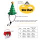 thumbnail image 2 of Disfraces De Navidad Para Mascotas, Gato Ajustable, Sombrero De Árbol De Navidad, Babero De Papá Noel, Traje De Navidad Adorable Para Mascotas, Sesión De Teléfono De Navidad 2 Uds. Yuarrent PT001686-02, 2 of 6