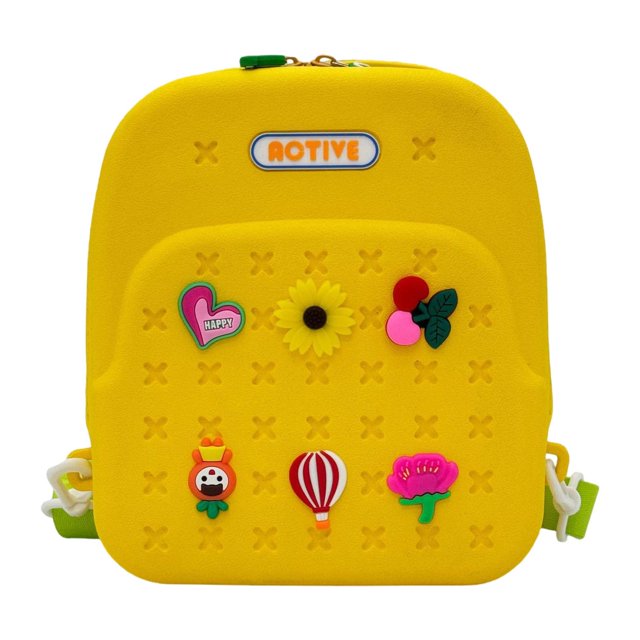 Bolsa de playa con agujero, bolsa de almacenamiento, creativa, versátil, bonita, cesta de playa para viajes y fiestas. amarillo