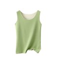 thumbnail image 2 of Women's Solid Color Round Neck Slim Fit Suspender Tank Top Casual Fashion Blouse Comfortable Sleeveless Basic Vest Cami Shirt, 2 of 6