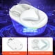 thumbnail image 5 of Base de carga para Meta Quest 3S, correa para la cabeza VR y mando Carga rápida con 2 pilas recargables de 1800 mAh, iluminación RGB, soporte de carga magnético VR, 5 of 8