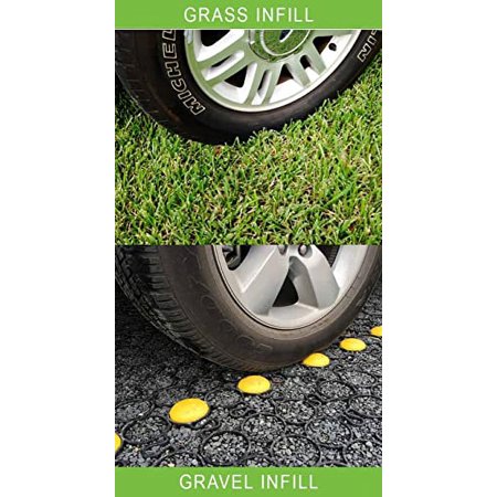 TRUEGRID | PRO PLUS Permeable Pavers | Designed for Roads, Parking Lots, Stables | Outdoor Pavers | 1.8" Depth, 250,000+ lb Load Class | Sample Pack of 2 with Brochure