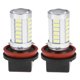 thumbnail image 2 of 2 uds DC 12V H8 5730 33SMD LED blanco coche luz antiniebla delantera DRL bombillas de faro Tmvgtek Autopartes, 2 of 6