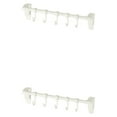 thumbnail image 4 of Langgg Easy Installation Kitchen Accessories Strong Bearing Capacity Easy To Clean Space Saving Organizer White 2Set, 4 of 6