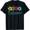 thumbnail image 2 of Bahamas Exotic Tropical Beach And Vacation Vintage Print T-Shirt, 2 of 3