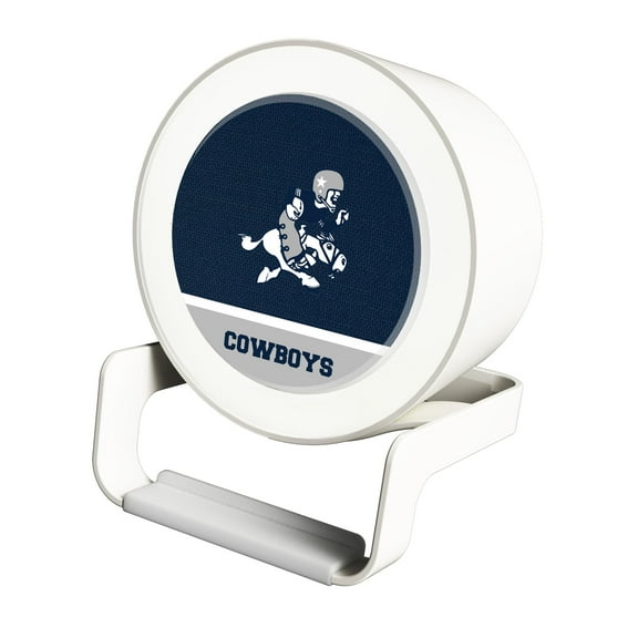 Dallas Cowboys Historic Team Logo Night Light Charger with Bluetooth Speaker