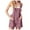 Pink, variant on GZWYHT Jumpsuits for Women Overalls for Women Womens Overalls Casual Loose Sleeveless Adjustable Straps Bib Summer Romper With Pockets Rompers for Women Womens Rompers for Summer Coffee L