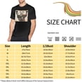 thumbnail image 4 of Jean Michel Basquiat Men's T Shirt Cotton Tee Basic Short Sleeve Crewneck Shirt Tops Black, 4 of 5