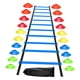 thumbnail image 5 of Escalera de agilidad, equipo de entrenamiento, coordinación flexible, voleibol, rugby, saltos. Azul, 5 of 9