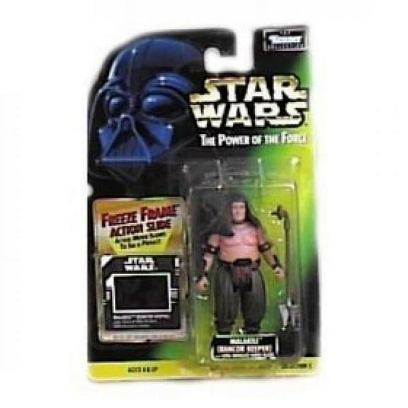 KENNER 1998 STAR WARS POTF FREEZE FRAME MALAKILI RANCOR KEEPER FIGURE MOC