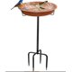 thumbnail image 2 of Fiudx Comedero de Colibríes de Metal y Hierro para Jardín, Patio, Vajilla y Bebedero para Pájaros, Artesanía Decorativa para Exteriores, 2 of 2