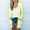 Yellow, variant on Babysbule Womens Cardigans Fashion Women Solid Loose Long Sleeve Cardigan Coat Blouse Women's Top Blouse