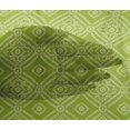 thumbnail image 4 of oneOone Viscose Chiffon Green Fabric Geometric Bandhani Dress Material Fabric Print Fabric By The Yard 42 Inch Wide, 4 of 4