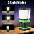 thumbnail image 2 of LED Camping Lantern, Battery Powered LED Lights Camping Essentials, Portable Lanterns Flishlights for Emer ncy, Hurricanes, Outdoor Hiking, Power Outa s, Survival ar and Home Use, 4 Pack, 2 of 6