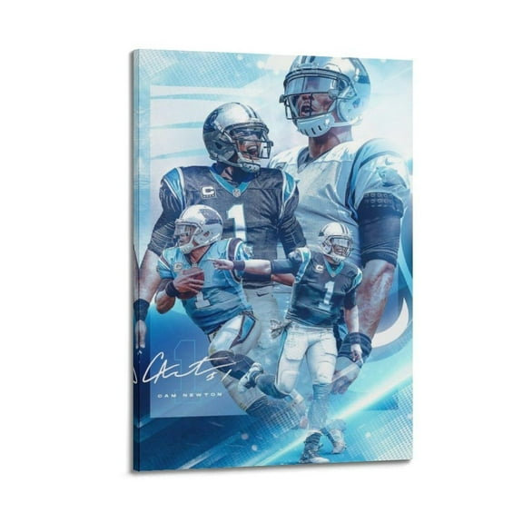 Cam Newton Art Poster Poster Album Cover Posters for Bedroom Wall Art Canvas Posters Music Album Cover Poster