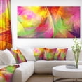 thumbnail image 1 of Spectacular Multi Color Pattern - Floral Canvas Art Print, 1 of 3