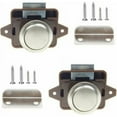 thumbnail image 1 of Push Buttons Latch, 2 Pieces Push Button Latch, Keyless Latch, Keyless Latch, with Screws, for Yachts, RV Cabinets, Drawers, Marine Boat Tables, 1 of 5