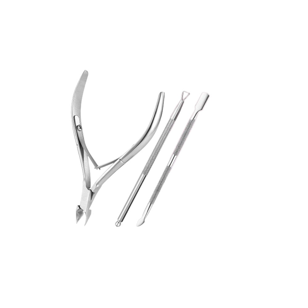 Gazdag Cuticle Trimmer with Cuticle Pusher, Nails Scraper, 3in1