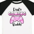 thumbnail image 4 of Inktastic Dad's Gaming Buddy- Pink Controller Boys or Girls Toddler T-Shirt, 4 of 5