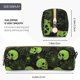 thumbnail image 3 of Easygdp Skulls And Cobwebs para Estuche de Lápices de Cuero, Estuche de Papelería de Cuero, Estuche de Gran Capacidad con Cremallera, 3 of 7