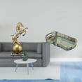 thumbnail image 2 of Figura De Caballo De Resina Moderna, Centro De Mesa Con Bandeja Decorativa Multiusos Para Sala De Estar, Oficina, Tocador Y Exhibición De Desayuno., 2 of 8