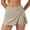 Skirt 116# Khaki, variant on oqasdz Women's New Summer Solid Color Tennis Short Skirt Ice Sense Movement Slit Culottes Running Fitness Sports Tennis Skirt