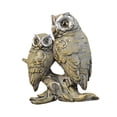 thumbnail image 3 of CUTICATE Owl Statue Animal Sculpture Modern Decorative Figurine Tabletop Ornament for Desk Bookshelf Table Centerpiece Home Decoration A, 3 of 8