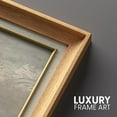 thumbnail image 5 of IDEA4WALL Premium Frame Wall Art Stormy Shores Coastal Landscape with Turbulent Sea Antique Nature Wilderness Illustrations Fine Art Retro Wall Decor for Living Room, Office - 26"x26" Natural, 5 of 5