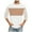 White, variant on Men Casual Color Block Striped Pullover Round Neck Long Sleeve T-Shirt Basic Comfy Blouse