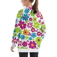 thumbnail image 5 of Odeerbi Kids Boys Girls Hoodies Printed Pullover Hooded Sweatshirts Oversized Crewneck Hooded Sweatshirt Kids Fashion Long Sleeve Pullover Tops 4-14 Years Multicolor-3, 5 of 6
