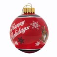 thumbnail image 1 of Ottawa Senators Printed Glass Ball Ornament, 1 of 1